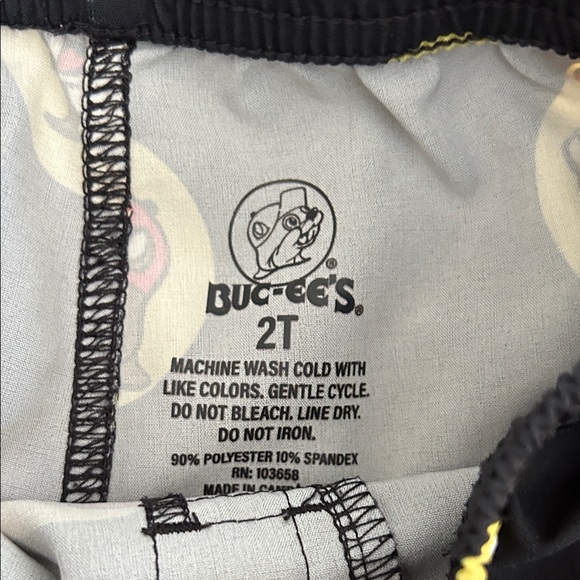 Kids Cartoon Character Black Shorts - Picture 2 of 2